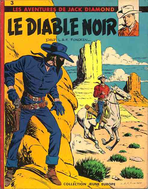 Couverture de l'album Les aventures de Jack Diamond Tome 1 Le diable noir