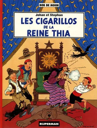 Couverture de l'album Johan et Stephan Tome 4 Les cigarillos de la Reine Thia
