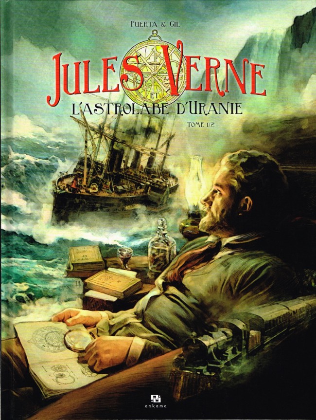 Couverture de l'album Jules Verne et l'astrolabe d'Uranie Tome 1/2