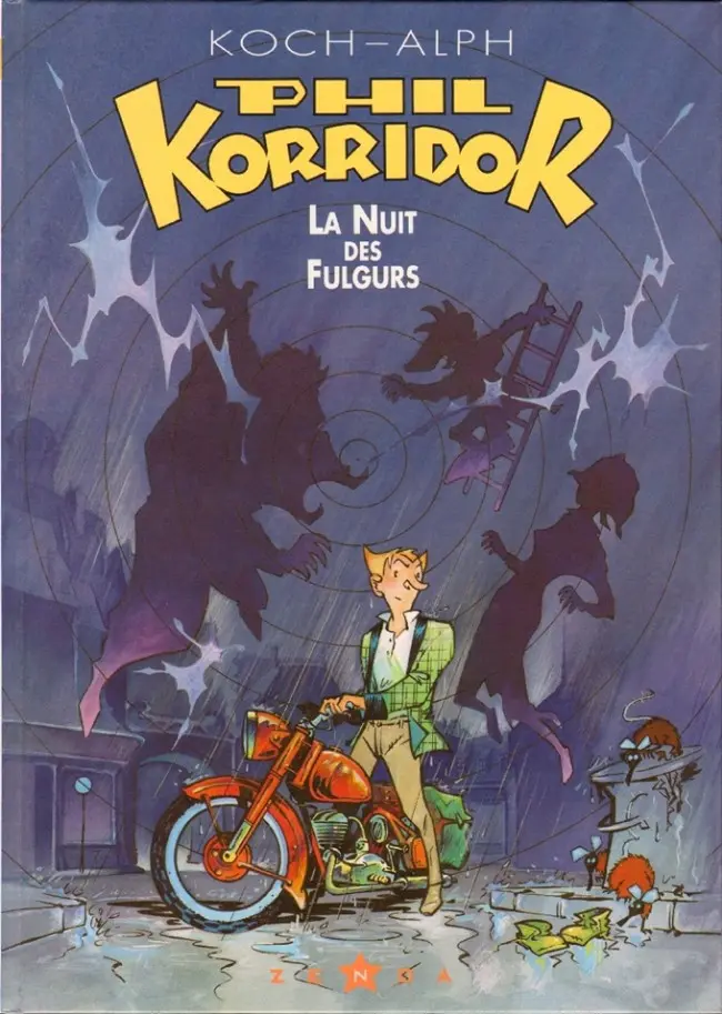 Couverture de l'album Phil Korridor Tome 1 La nuit des Fulgurs