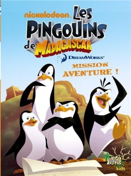 Couverture de l'album Les Pingouins de Madagascar Jungle kids Tome 1 Mission aventure !