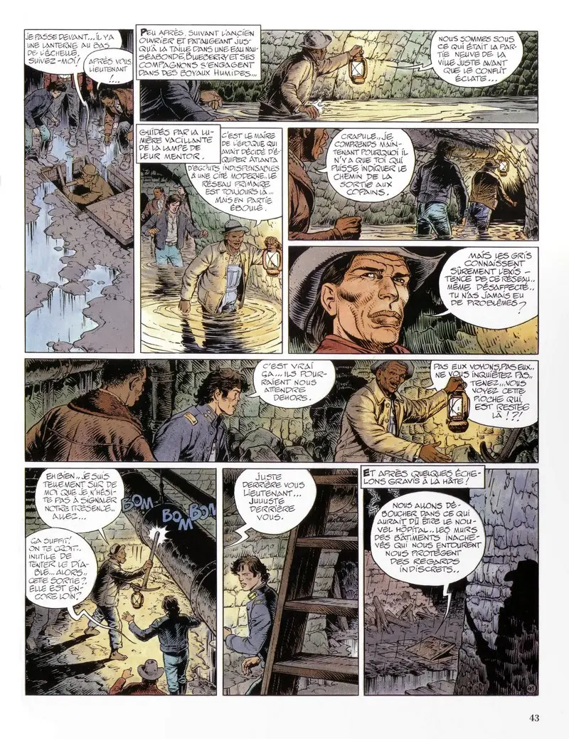 Planche de l'album La Jeunesse de Blueberry Tome 10 La solution Pinkerton