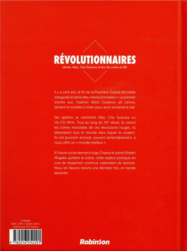 Verso de l'album Les Révolutionnaires
