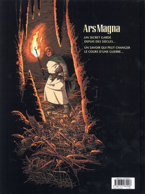 Verso de l'album Ars Magna Tome 1 Énigmes