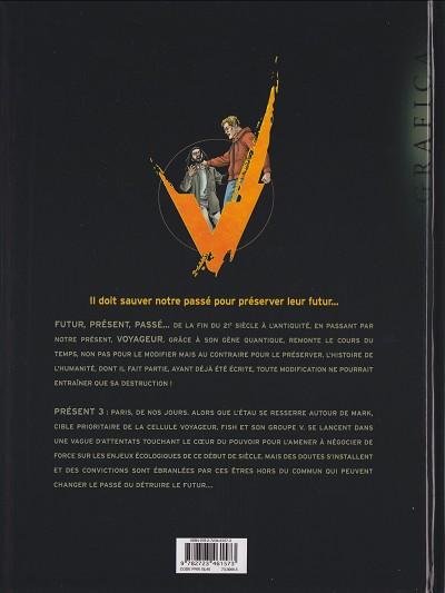Verso de l'album Voyageur Tome 7 Présent 3