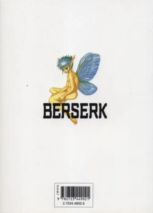 Verso de l'album Berserk 3