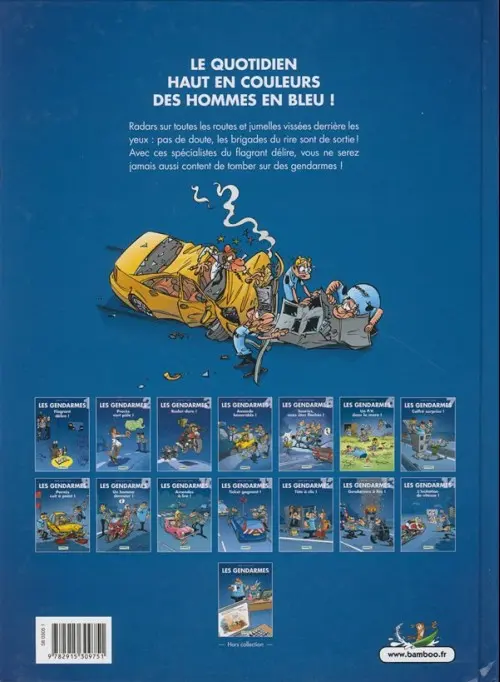 Verso de l'album Les Gendarmes Tome 8 Permis cuit à point !