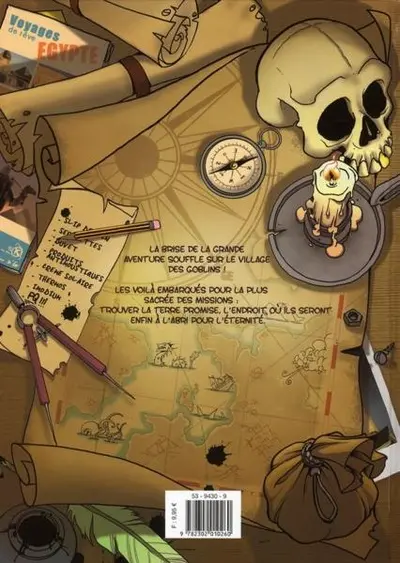 Verso de l'album Goblin's Tome 4 La quête de la terre promise