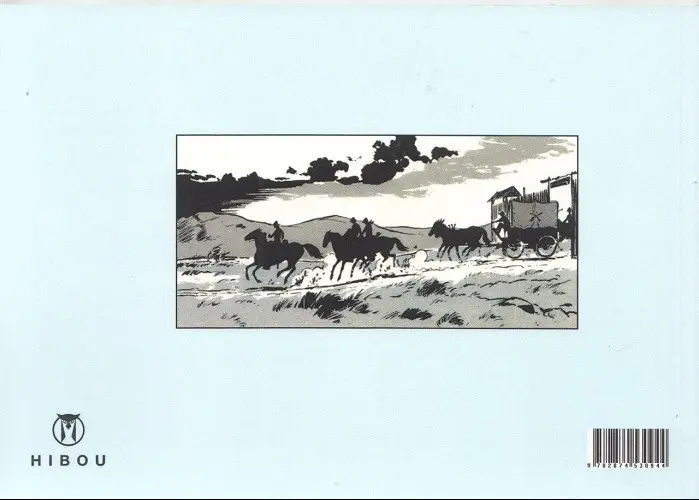 Verso de l'album Jim Steward Tome 3 Le convoi