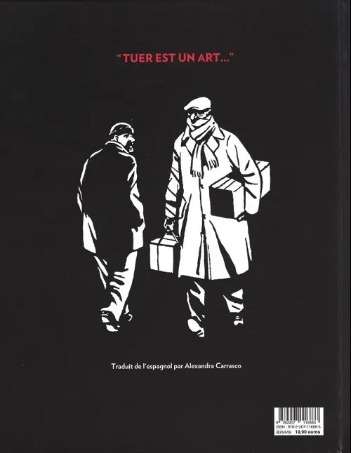 Verso de l'album Moi, assassin