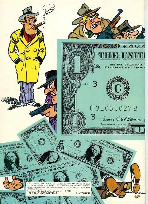 Verso de l'album Sammy Tome 8 Les gorilles et le roi dollar