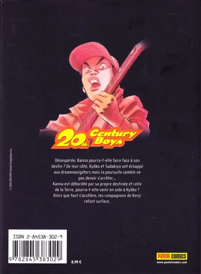 Verso de l'album 20th Century Boys 11