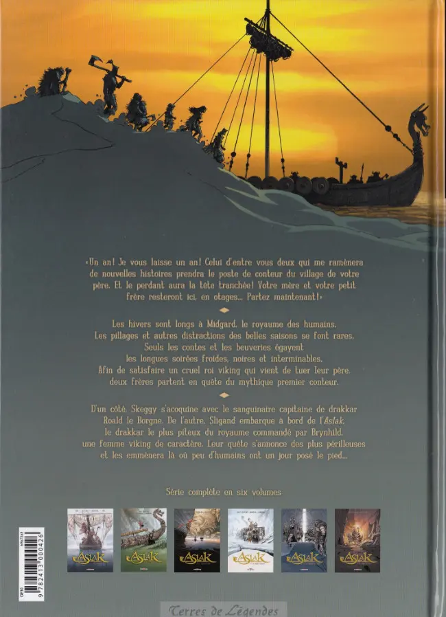 Verso de l'album Aslak Tome 6 Le monde du tout