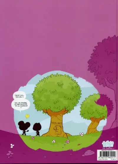 Verso de l'album Basile et Melba Tome 1 Printemps