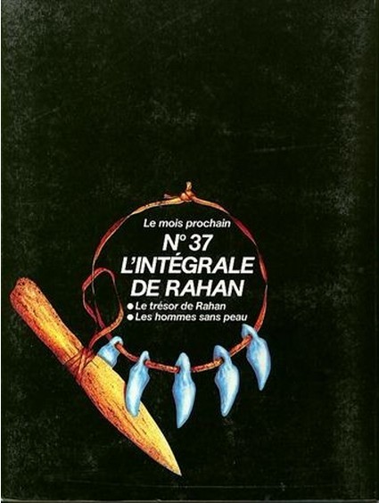 Verso de l'album L'Intégrale de Rahan N° 36