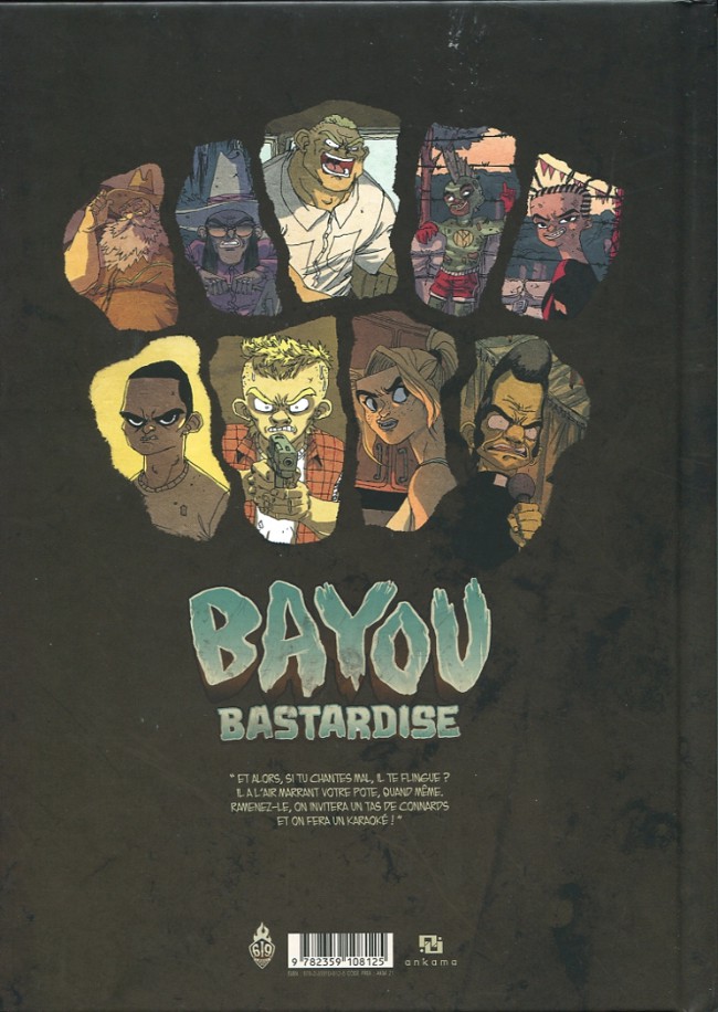 Verso de l'album Bayou Bastardise 1 Juke joint