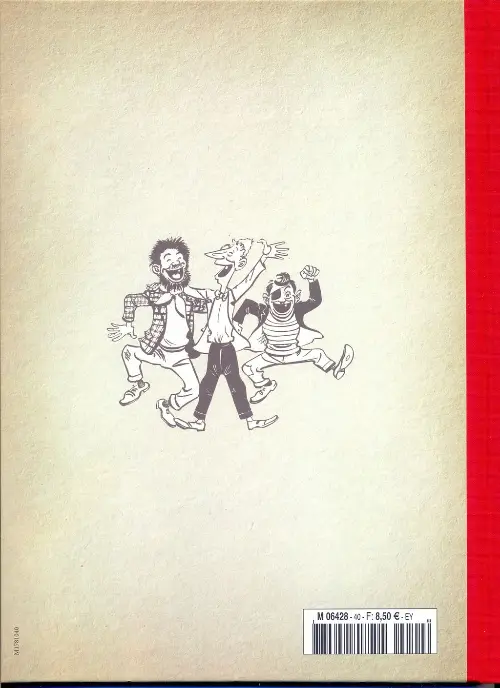 Verso de l'album Les Pieds Nickelés - La collection Tome 41 Les Pieds Nickelés trappeurs