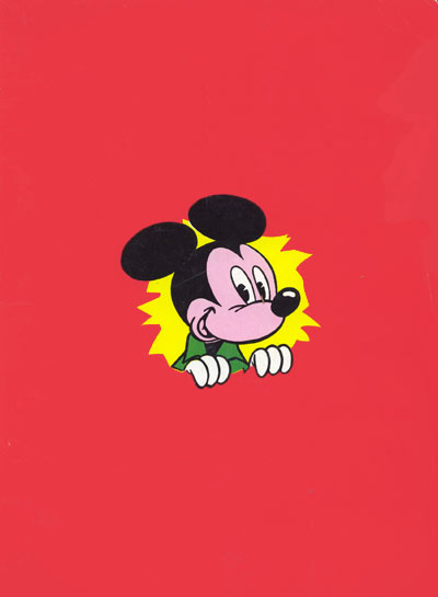 Verso de l'album Le Journal de Mickey Album N° 37
