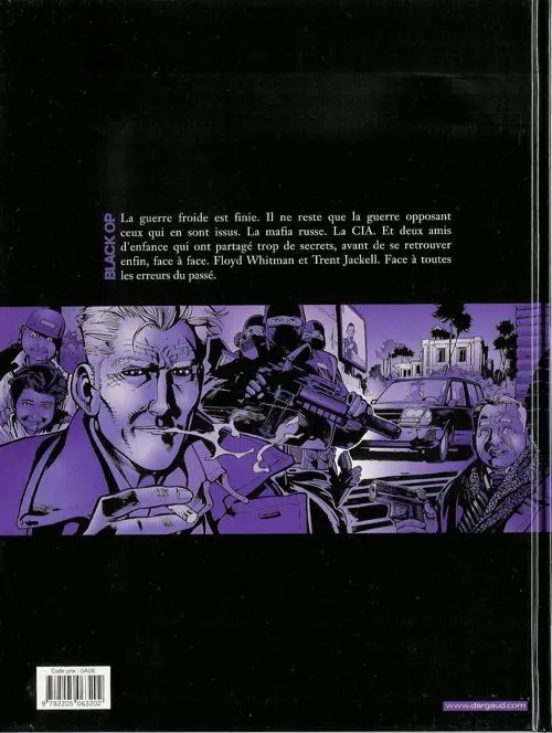Verso de l'album Black Op Tome 6
