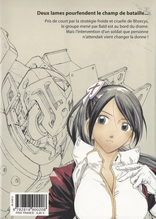Verso de l'album Broken blade 5