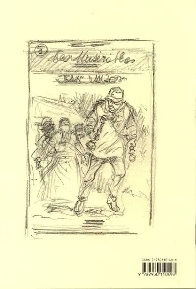 Verso de l'album Eddy Paape - Carnet de route et d'une vie