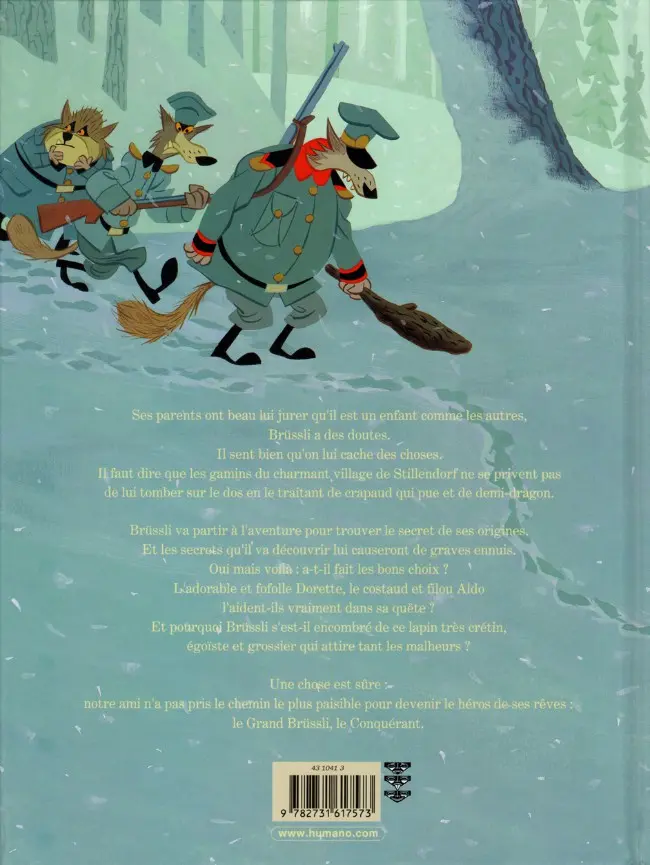 Verso de l'album Brüssli Tome 1 Le conquérant