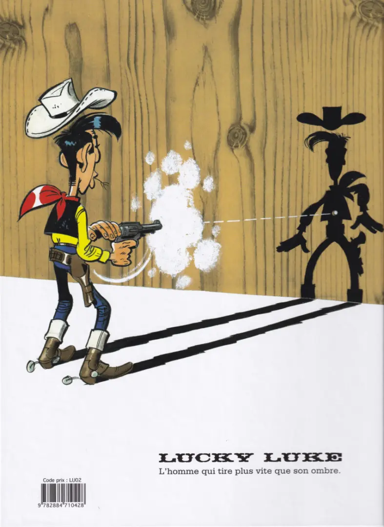 Verso de l'album Lucky Luke Tome 59 Le Pony Express