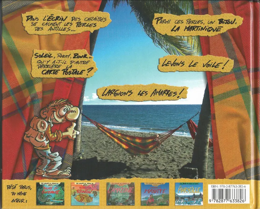Verso de l'album Les Carnets de voyages de Gaston Tome 6 Balade en Martinique