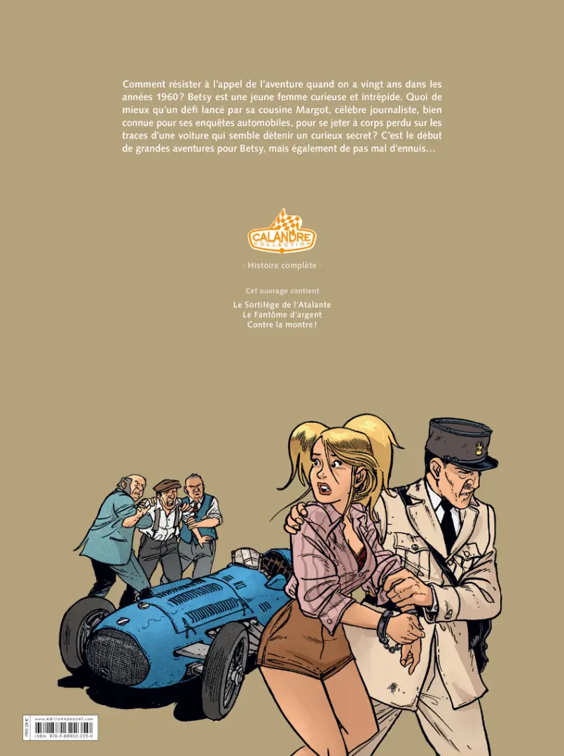 Verso de l'album Les aventures de Betsy Les Belles de Schlumpf