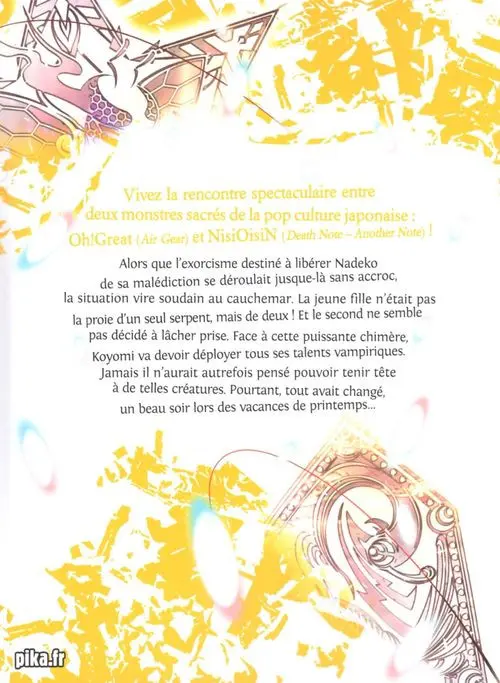 Verso de l'album Bakemonogatari 8