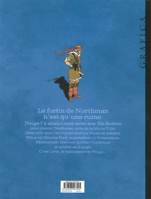 Verso de l'album Neige Tome 11 Petites nouvelles de l'extérieur