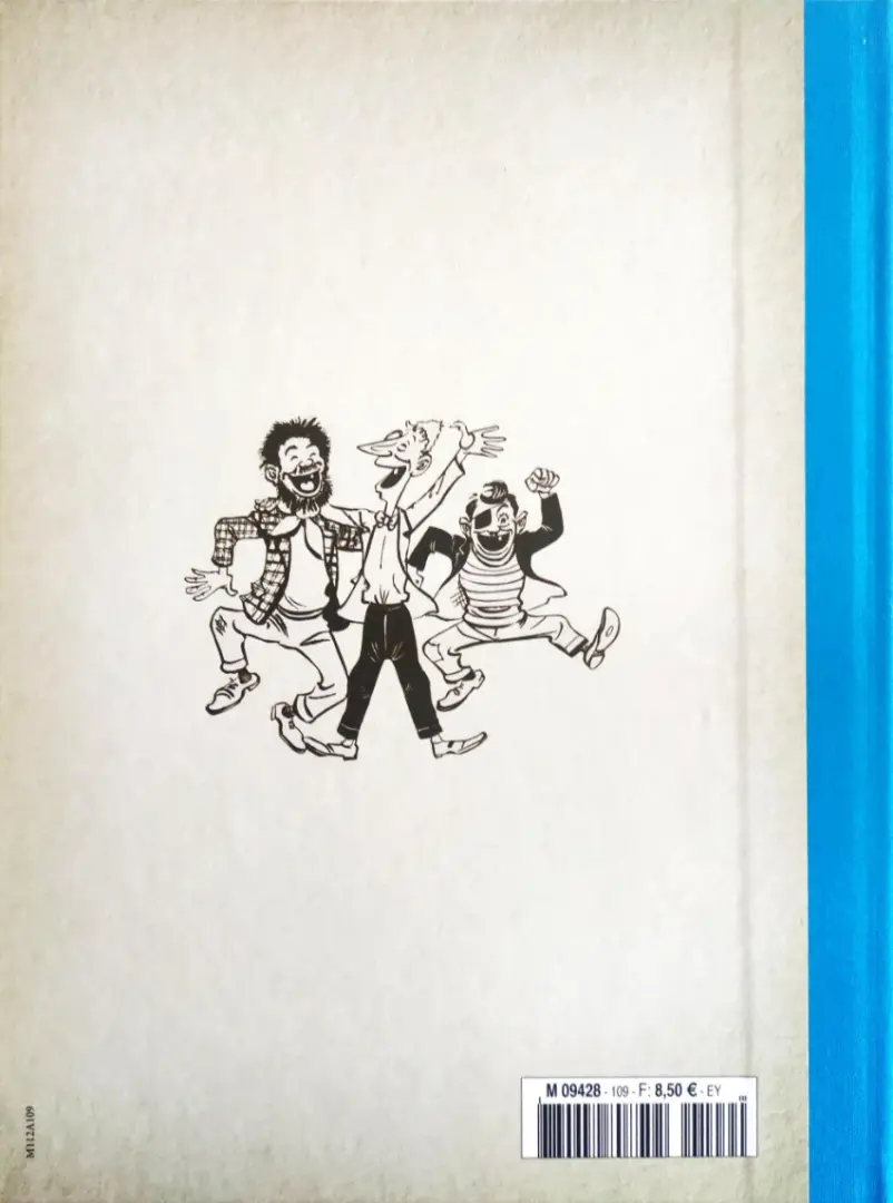 Verso de l'album Les Pieds Nickelés - La collection Tome 109 Les Pieds Nickelés sur la route du pétrole