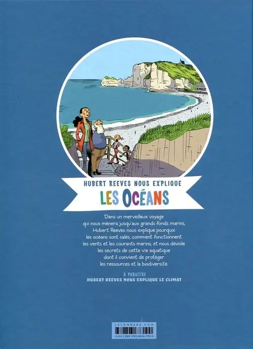 Verso de l'album Hubert Reeves nous explique Tome 3 Les Océans