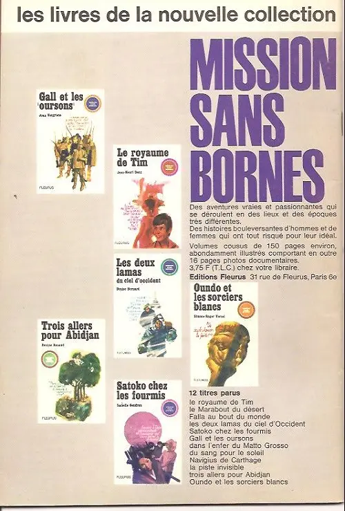 Verso de l'album Belles histoires Belles vies Tome 10 Saint Jean Bosco