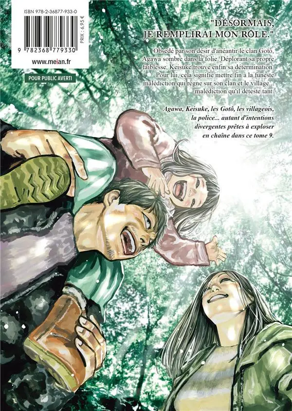 Verso de l'album Gannibal 9