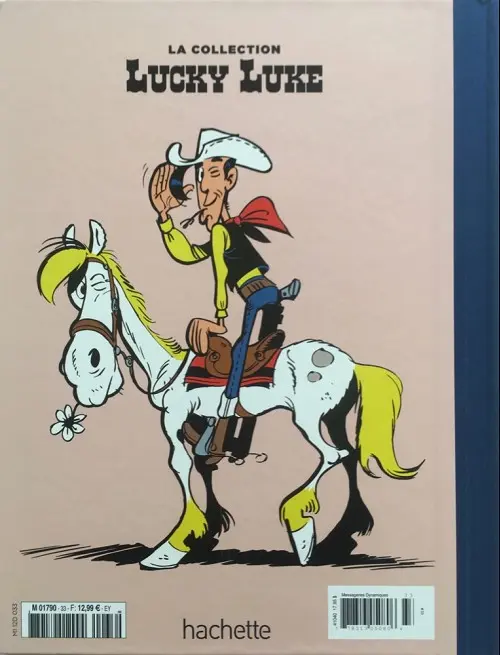 Verso de l'album Lucky Luke La collection Tome 33 Nitroglycérine