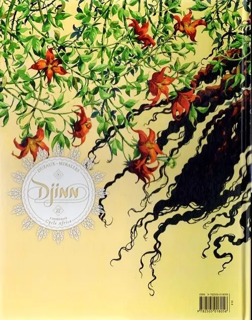Verso de l'album Djinn L'intégrale - Cycle Africa