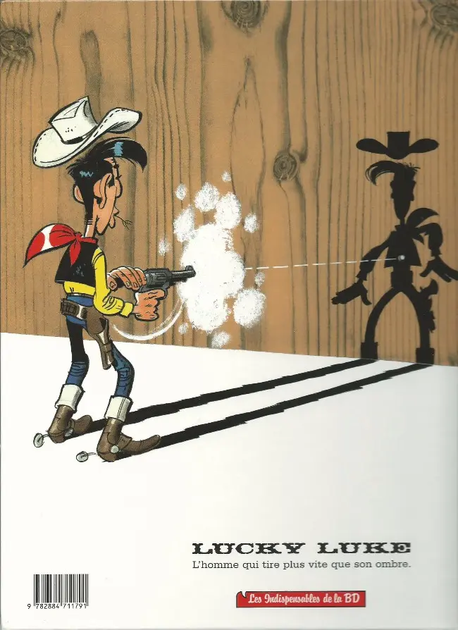 Verso de l'album Lucky Luke Tome 44 La Guérison des Dalton