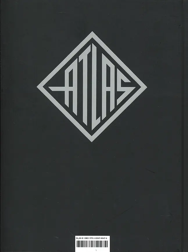 Verso de l'album Le Dernier atlas Tome 2