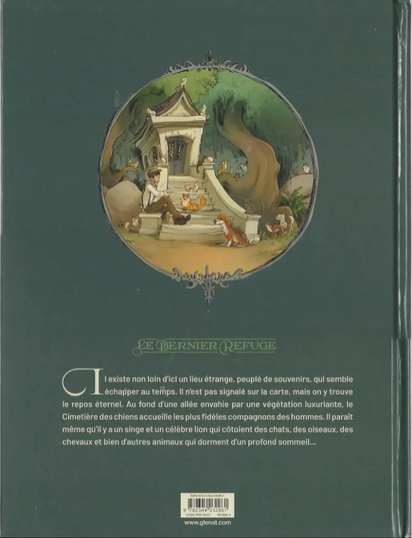 Verso de l'album Le Dernier Refuge