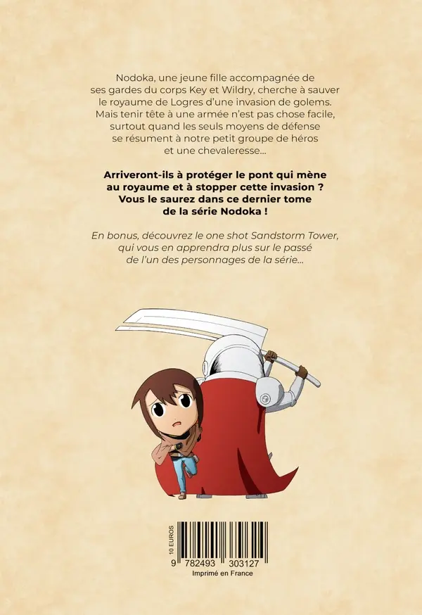 Verso de l'album Nodoka 2