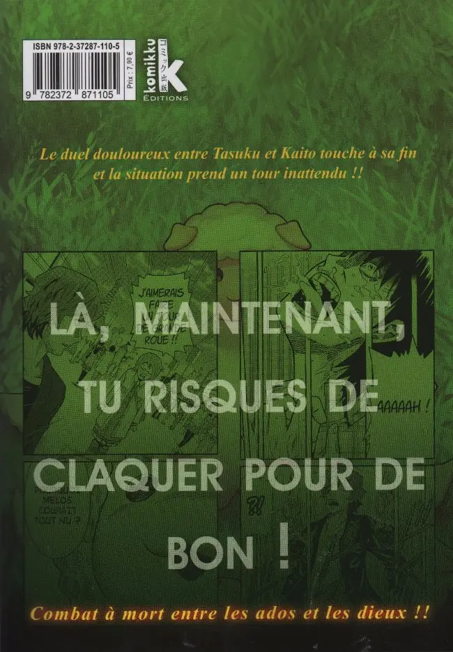 Verso de l'album Dilemma 6