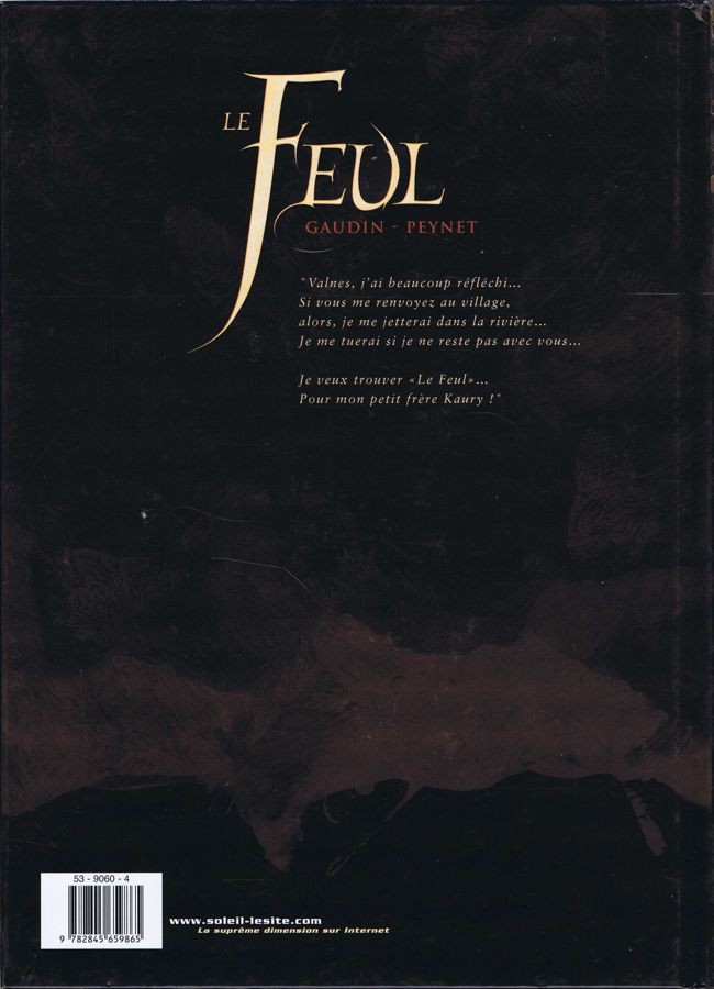 Verso de l'album Le Feul Tome 1 Valnes