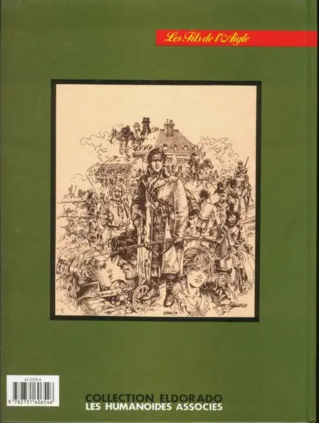 Verso de l'album Les Fils de l'aigle Tome 5 Le camp de Boulogne