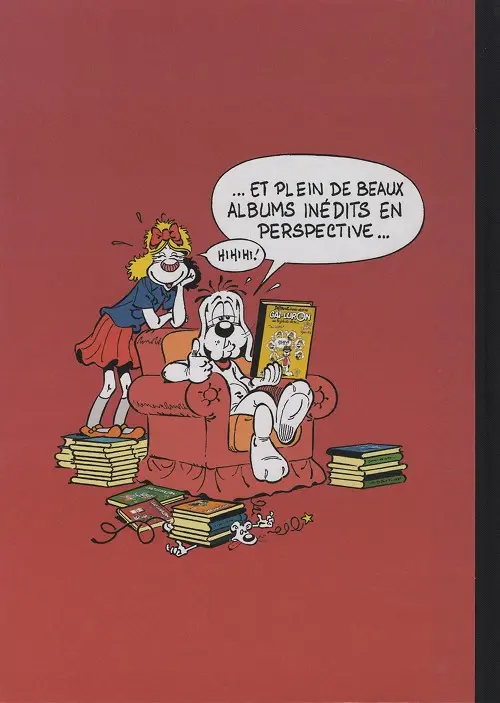 Verso de l'album Gai-Luron Tome 5 Les inédits - Opus N°5