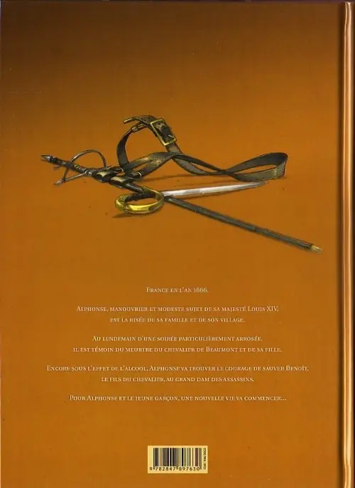 Verso de l'album Le Grand siècle Tome 1 Alphonse