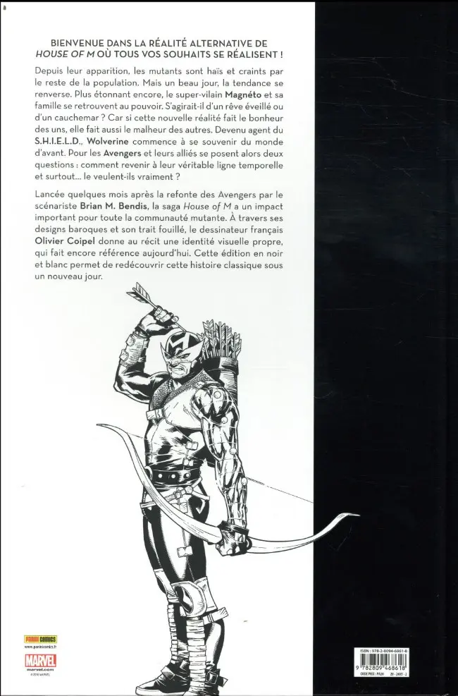 Verso de l'album House of M