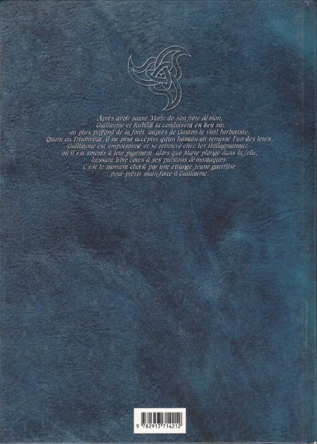 Verso de l'album Les larmes du démon Tome 2 La roussotte