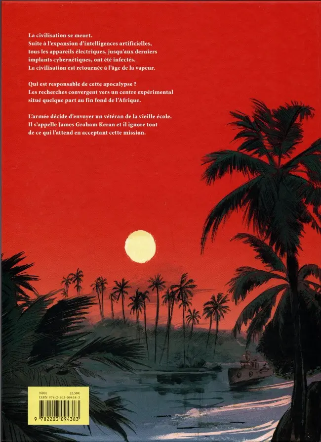 Verso de l'album Le Lendemain du monde