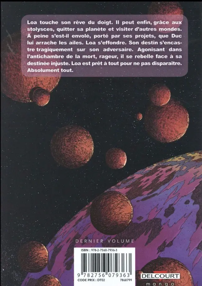 Verso de l'album Loa Tome 3